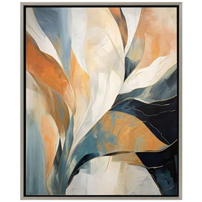 Paragon Rhythms Of Flow I 26"w X 32"h Canvas In Multi
