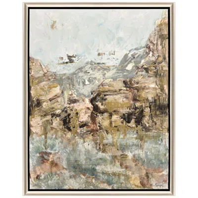 Paragon Rocky Reflections 26"w X 34"h Ascent Canvas