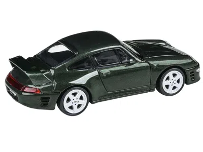 Paragon Ruf Ctr2 Forest Green Metallic 1/64 Diecast Model Car By  Models In Burgundy