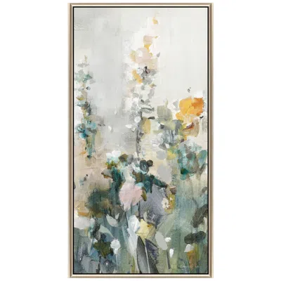 Paragon Rustic Garden I 26"w X 50"h Canvas In Multi