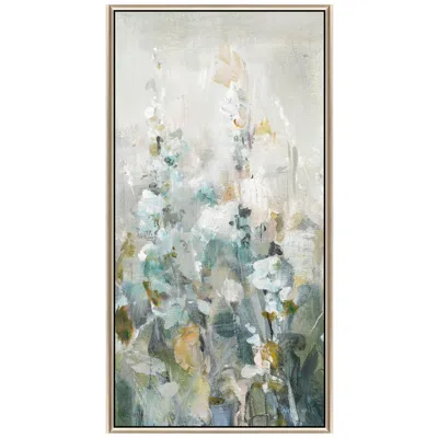 Paragon Rustic Garden Iii 50" High Giclee Framed Canvas Wall Art