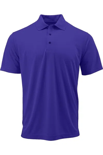 Paragon Saratoga Performance Mini Mesh Polo In Purple