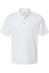 Paragon Saratoga Performance Mini Mesh Polo In White