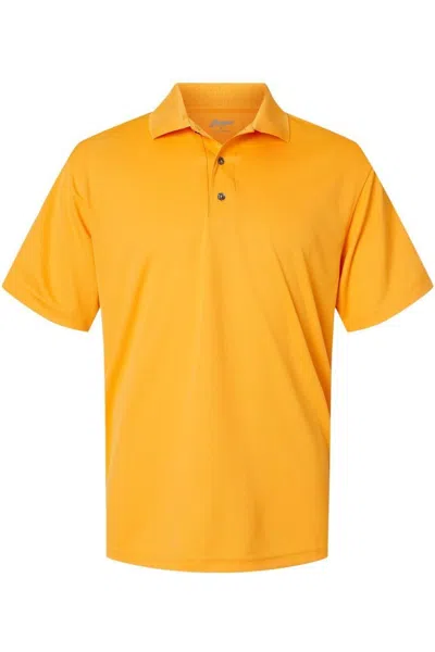 Paragon Saratoga Performance Mini Mesh Polo In Yellow