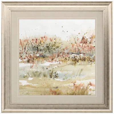 Paragon Scent Of Fall I 39"w X 39"h Framed Art In Brown