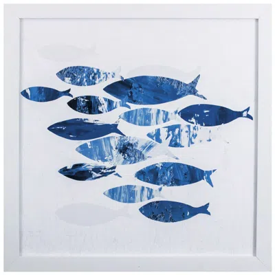 Paragon Sea Gold Ii 27"w X 27"h Framed Art