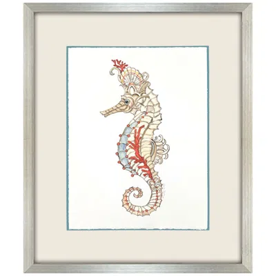 Paragon Seahorse Celebration Ii 33"w X 39"h Framed Art