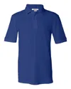 Paragon Saratoga Performance Mini Mesh Polo In Blue