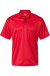 Paragon Saratoga Performance Mini Mesh Polo In Silver