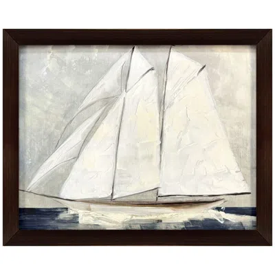 Paragon Setting Sail 30"w X 24"h Framed Art