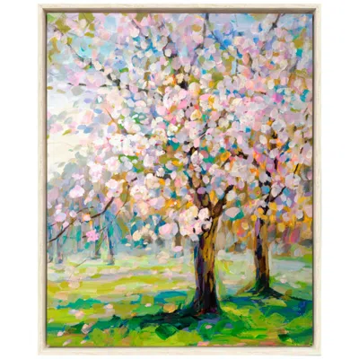 Paragon Shades Of Spring 34"w X 42"h Canvas In Multi
