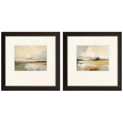 Paragon Silent Landscape I 19"w X 19"h Framed Art Set Of 2