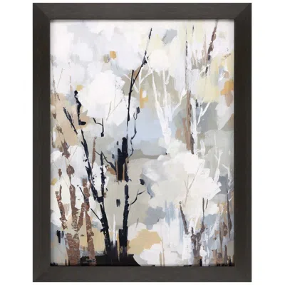 Paragon Silversong Birch Ii 35"w X 45"h Framed Art In Multi