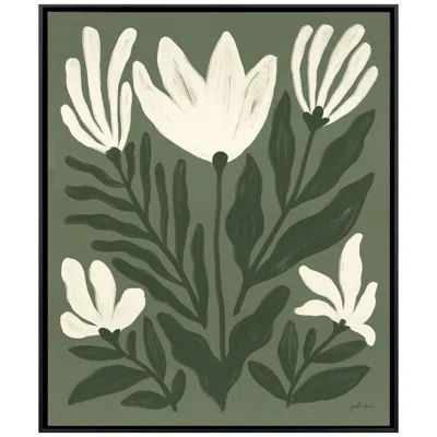 Paragon Simple Petals Ii 29"w X 35"h Canvas