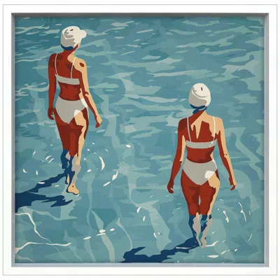 Paragon Sisters 38"w X 38"h Framed Art In Multi