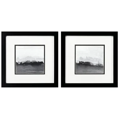 Paragon Slauson View 11"w X 11"h Framed Wall Art Set Of 2