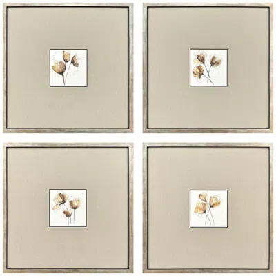Paragon Small Grandeur 17"w X 17"h Framed Art Set Of 4