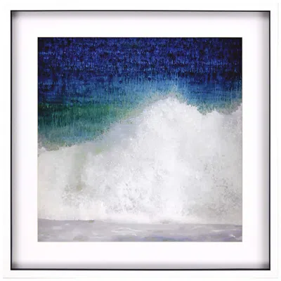 Paragon Splash 42" Square Framed Shadow Box Giclee Wall Art