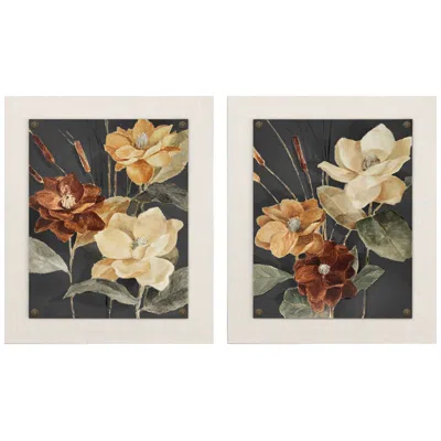 Paragon Suddenly Autumn 21"w X 25"h Wall Sculpture Set Of 2 In Multi