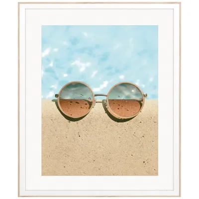Paragon Summer Chill - Shade 36" High Giclee Framed Wall Art