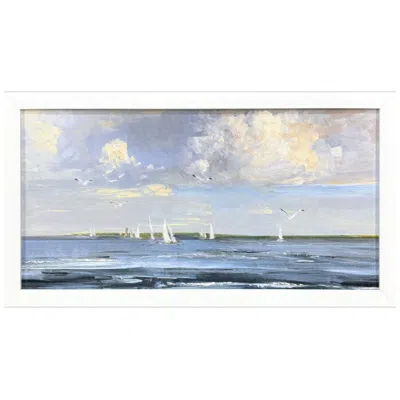 Paragon Summer Winds Non-glass 35"w X 19"h Non-glass Framed Art