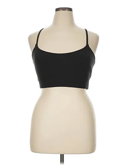 Pre-owned Paragon Tank Top Black Halter Neckline Tops