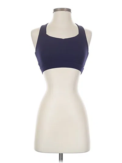 Pre-owned Paragon Tank Top Blue Halter Neckline Tops
