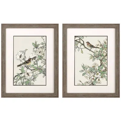 Paragon Timeless Nature 21"w X 27"h Framed Art Set Of 2