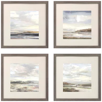 Paragon Tirwedd I 20" Square 4-piece Giclee Framed Wall Art Set
