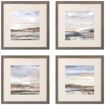 Paragon Tirwedd Ii 20" Square 4-piece Giclee Framed Wall Art Set