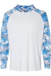 Paragon Tortuga Extreme Performance Hooded T-shirt In White