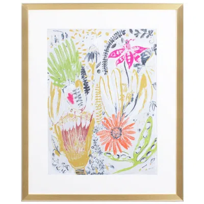Paragon Tropical Blooms I 26"w X 32"h Framed Art