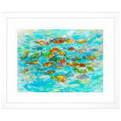 Paragon Tropical Colors 33"w X 27"h Framed Art