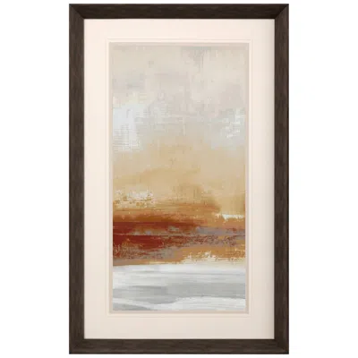 Paragon Unify Amber Iii 52" High Rectangular Giclee Framed Wall Art