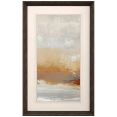 Paragon Unify Amber Iv 52" High Rectangular Giclee Framed Wall Art