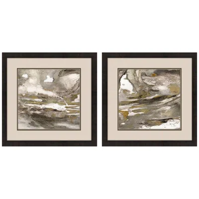 Paragon Urban Reflection Ii 18"w X 18"h Framed Art Set Of 2 In Multi