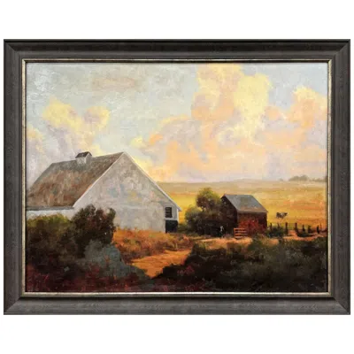 Paragon Uttermost Seabreeze 41.5" H 2-piece Framed Canvas