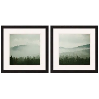 Paragon Verdant Country 18"w X 18"h Framed Art Set Of 2