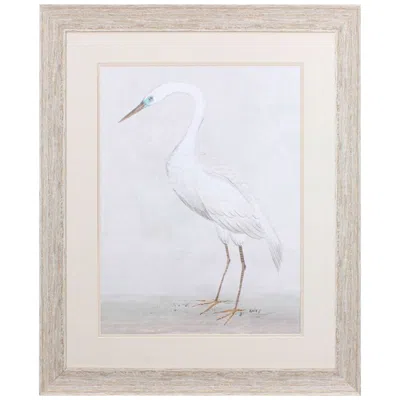 Paragon Vintage Heron Ii 34" High Rectangular Framed Wall Art