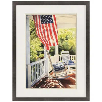 Paragon Vintage Porch Ii 17"w X 17"h 24"w X 32"h Framed Wall Ar