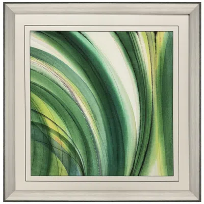 Paragon Viridian 4 36"w X 36"h Framed Art