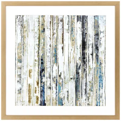 Paragon Visionaire 2 39" Square Multi-color Framed Giclee Wall Art
