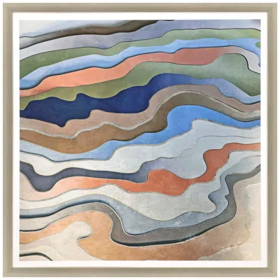 Paragon Wake Up 43"w X 43"h Framed Art In Multi