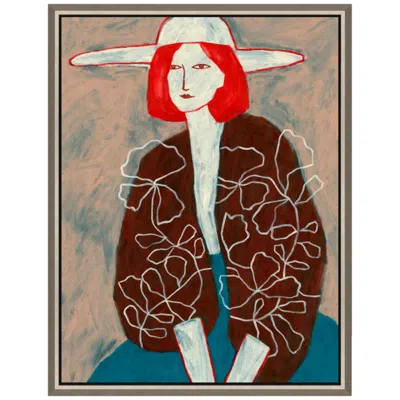 Paragon Western Whimsy 33"w X 43"h Canvas In Multi
