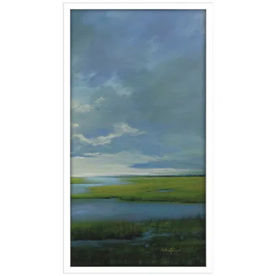 Paragon Wetland Ii 48" High Rectangular Giclee Framed Wall Art