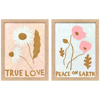 Paragon Whimsical Dream 14"w X 18"h Framed Art Set Of 2