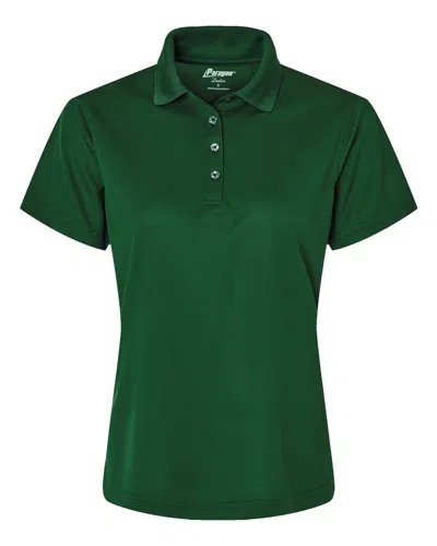 Paragon Women's Saratoga Performance Mini Mesh Polo In Green