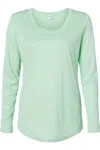 Paragon Women´s Long Islander Performance Long Sleeve T-shirt In Green