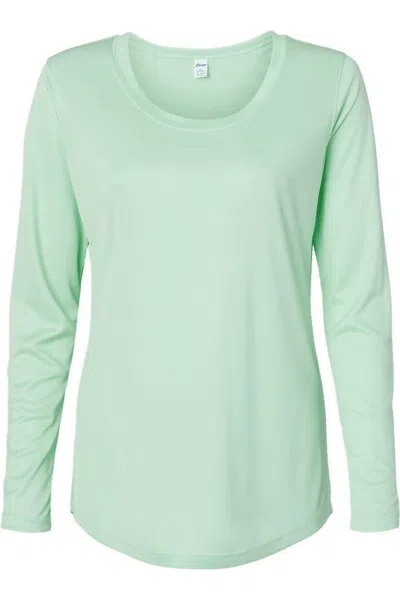 Paragon Women´s Long Islander Performance Long Sleeve T-shirt In Green