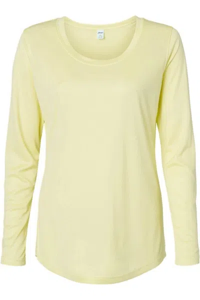 Paragon Women´s Long Islander Performance Long Sleeve T-shirt In Yellow